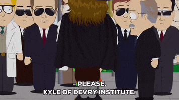 kyle agents GIF by South Park 