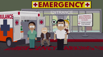 emergency room doctor GIF by South Park 