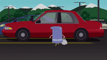 happy car GIF by South Park 