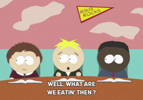 token black eating GIF by South Park 