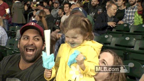 excited sugar rush GIF by MLB