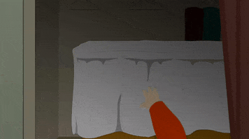 bedroom sheet GIF by South Park 