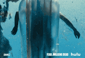 floating fear the walking dead GIF by HULU