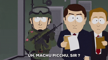 homeland security soldier GIF by South Park 