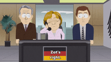 speaking german flag GIF by South Park 