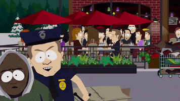 angry walking GIF by South Park