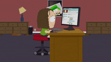 hair reporting GIF by South Park 