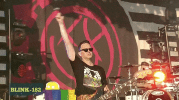 mark hoppus hats off GIF by blink-182