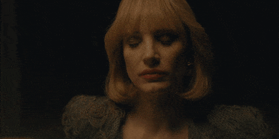 Stressed Jessica Chastain GIF by A24