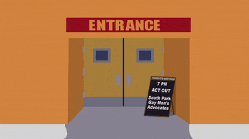 door board GIF by South Park 