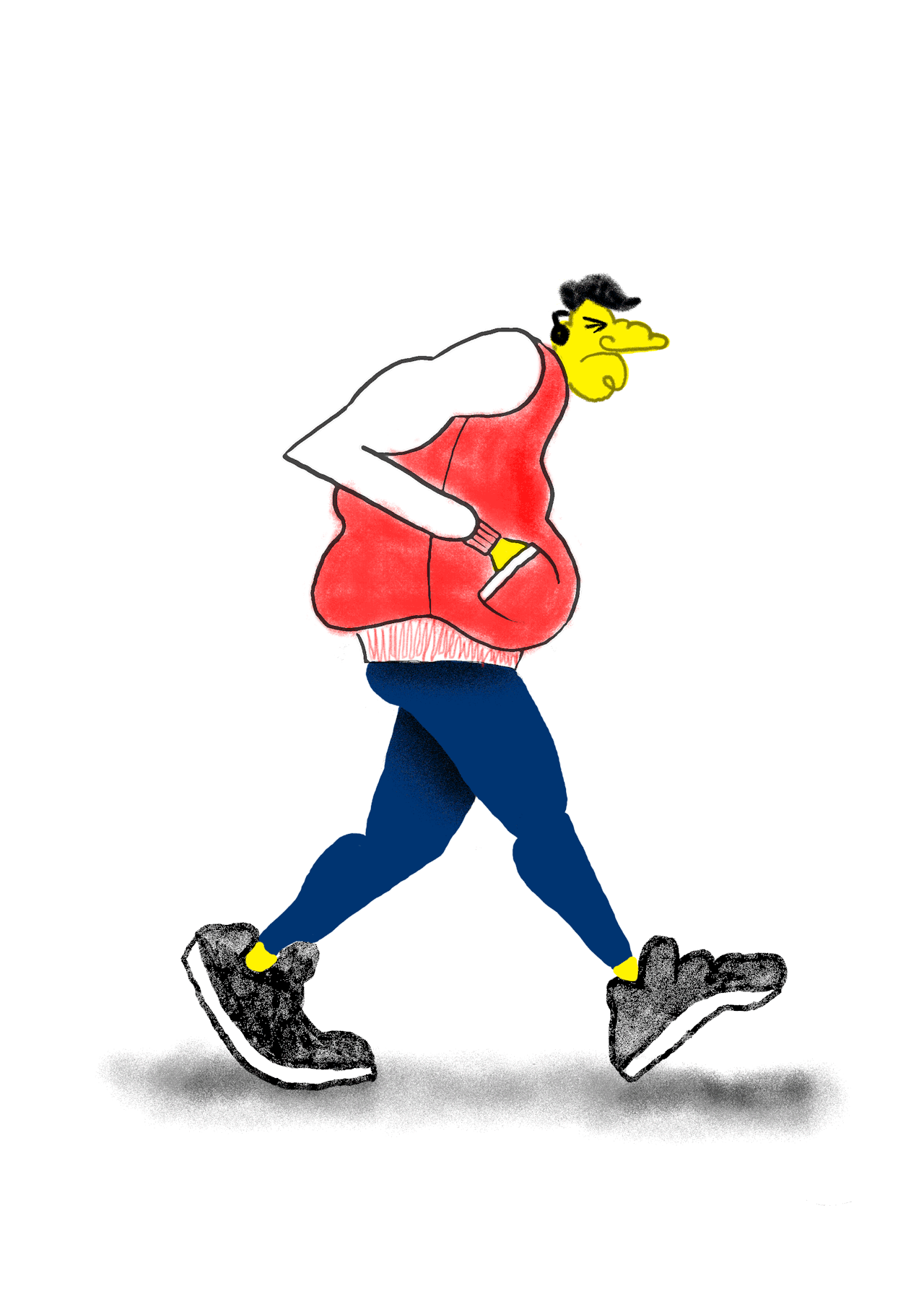 Hip Hop Illustration GIF by Bruno Lisboa Find & Share on GIPHY