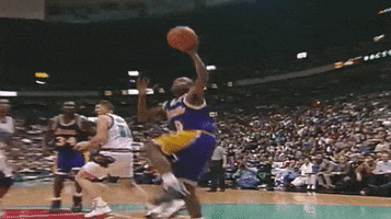 los angeles lakers dunk GIF