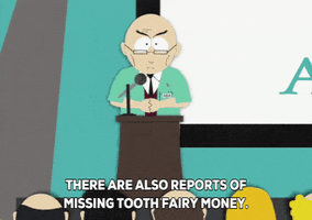 Speaking Tooth Fairy GIF by South Park
