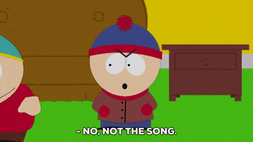 eric cartman song GIF by South Park 
