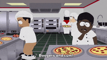 cooking pizza masturbating GIF by South Park 