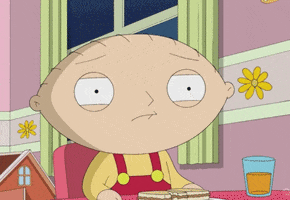 confused stewie griffin GIF by Family Guy