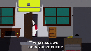 walking chef GIF by South Park 