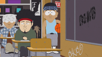basketball talking GIF by South Park 