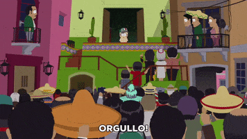 cheering celebrating GIF by South Park 