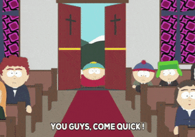 eric cartman church GIF by South Park 