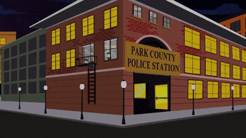 police station building GIF by South Park 