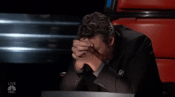Cant Look Season 11 GIF by The Voice