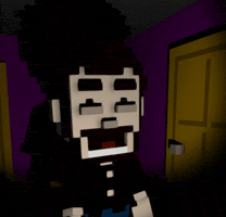 incidentdweezil indiedev spoopy voxels voxelart GIF