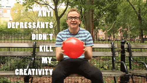 Career Suicide Balloon GIF by Chris Gethard - Find & Share on GIPHY
