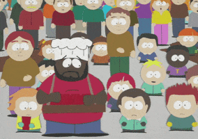 nervous butters stotch GIF by South Park 