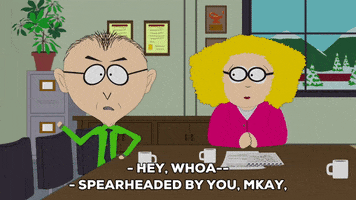 angry mr. mackey GIF by South Park 