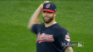 Cleveland Indians Smile GIF by MLB