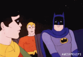 maricela batman dark knight caped crusader conversation over GIF