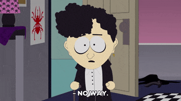 shocked goth GIF by South Park 