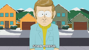 reporter informing GIF by South Park 