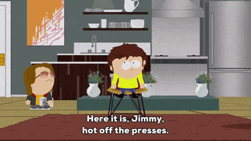 chair jimmy valmer GIF by South Park 