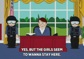 talking white house GIF by South Park 