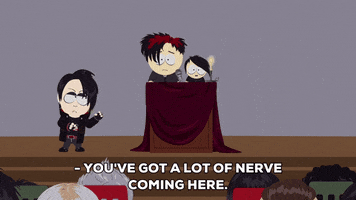 stage goth GIF by South Park 