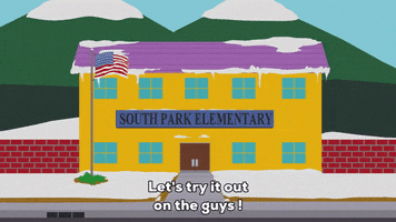 ringing south park elementary school GIF by South Park 