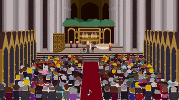 full house crowd GIF by South Park 
