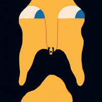 shifty eyes GIF by Igor Bastidas
