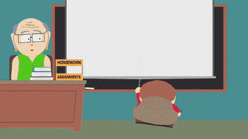 eric cartman teacher GIF by South Park 