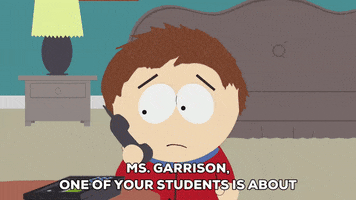 phone talking GIF by South Park 