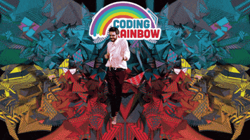 alonchitayat love funny rainbow stars GIF