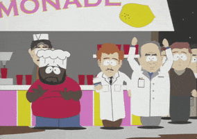 lemonade stand dancing GIF by South Park 