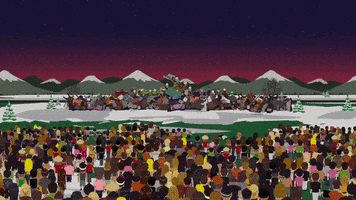 crash crowd GIF by South Park 