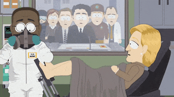Scared Hillary Clinton GIF by South Park