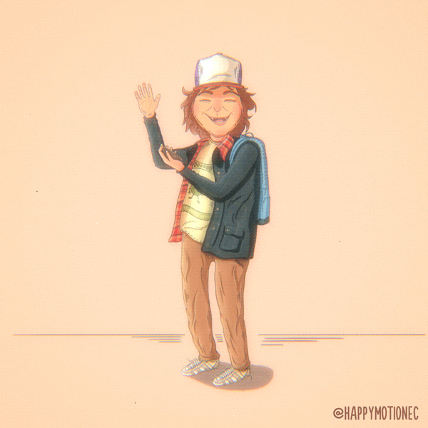 Stranger Things Animation GIF by Happy Motion