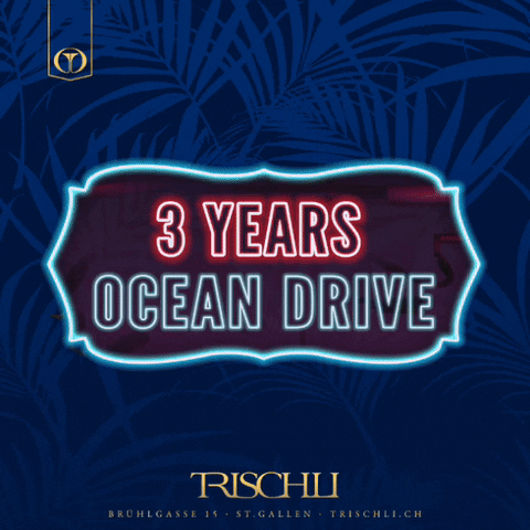 pleasure ocean drive trischli GIF