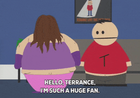 fan informing GIF by South Park 