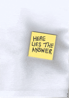 post it note art direction GIF by MEGAN X KATHRYN PURVES